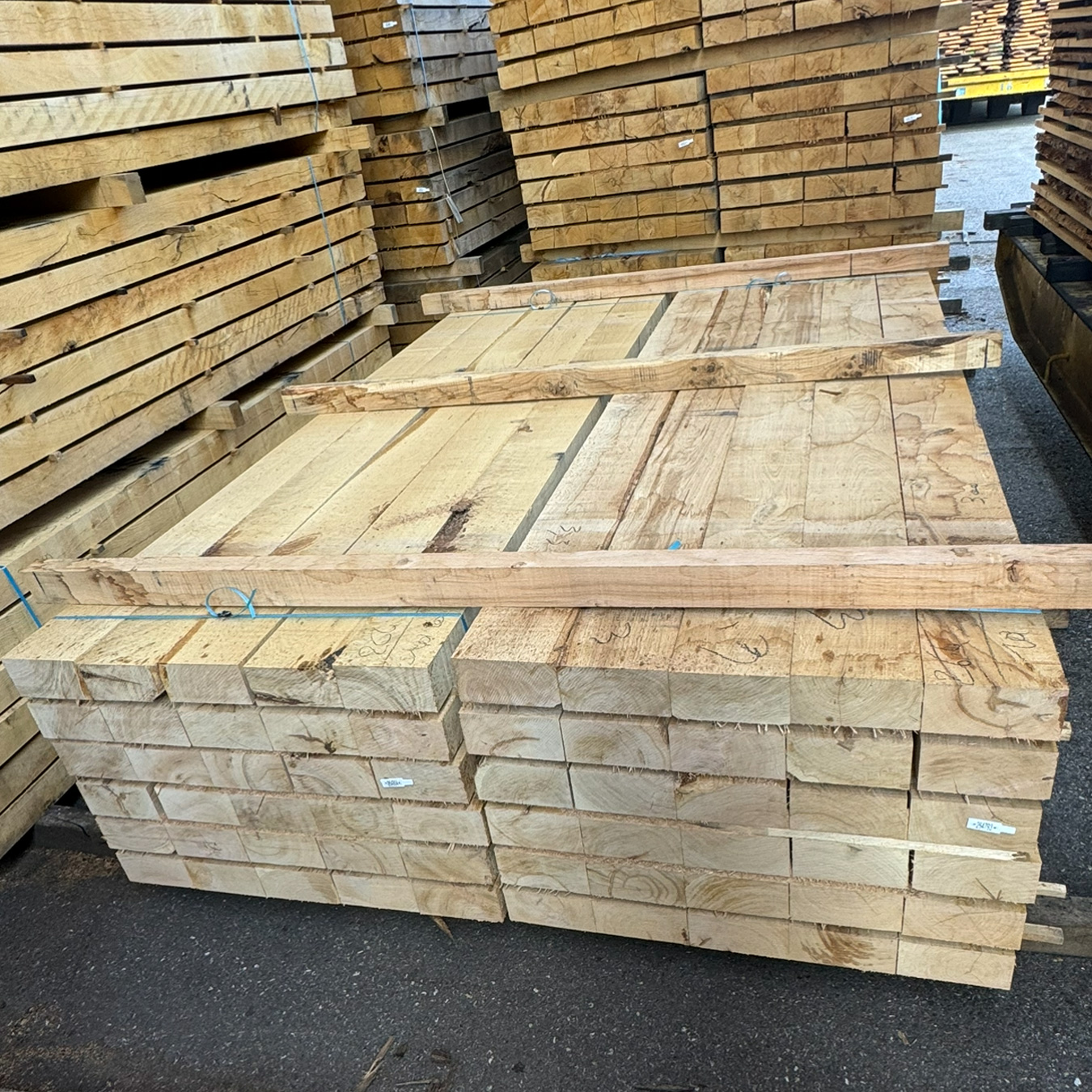 New Oak Sleepers | Fresh Sawn Oak