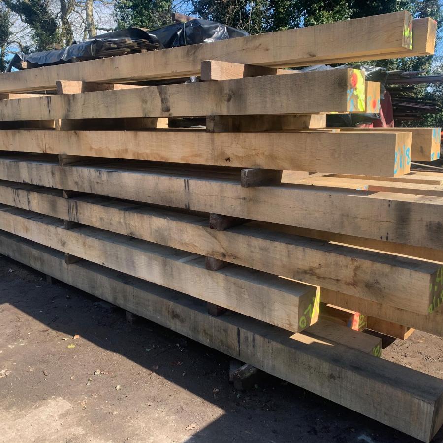 Fresh Sawn Oak Beams | Fresh Sawn Oak | REF: FSOB009