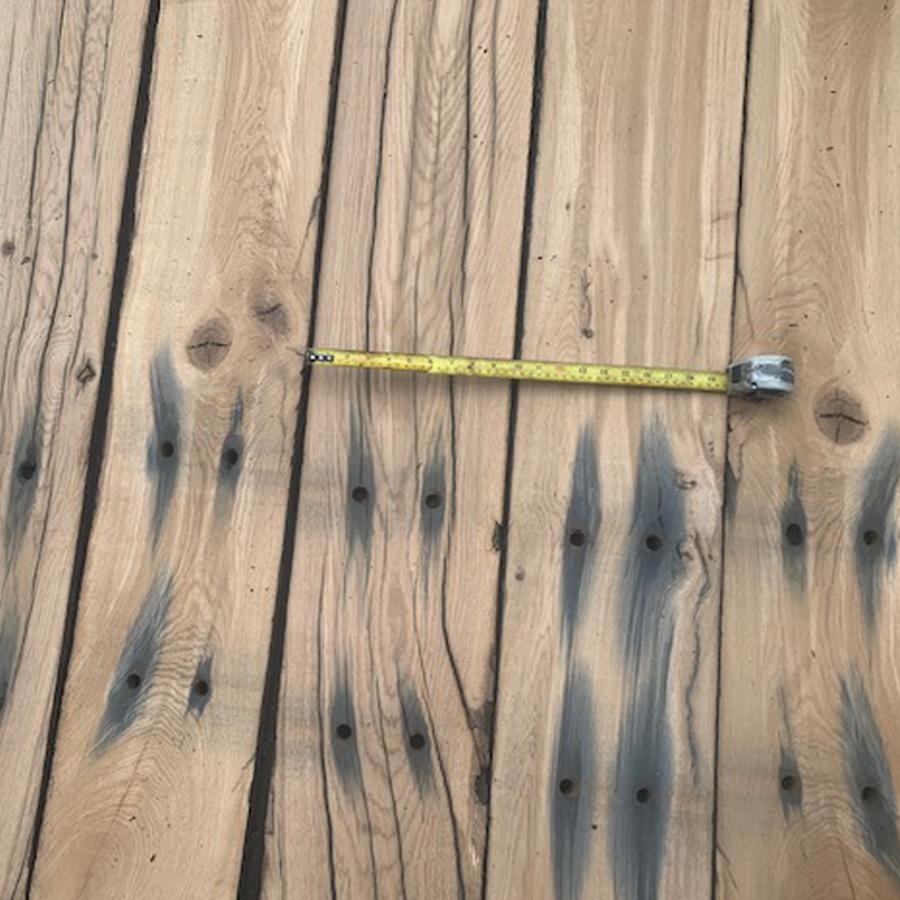 Reclaimed Oak Railway Boarding | Internal Cladding