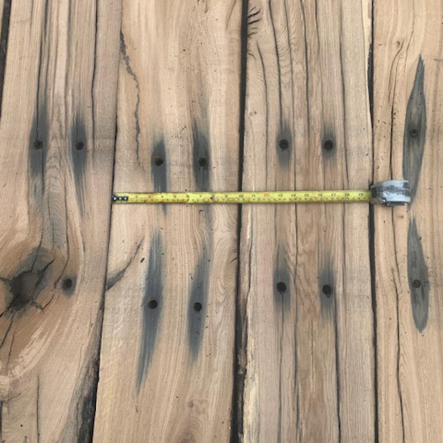 Reclaimed Oak Railway Boarding | Internal Cladding | REF: RORB002